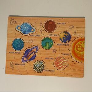 Solar System Puzzle - Wooden Puzzle - Be Amazing! Toys